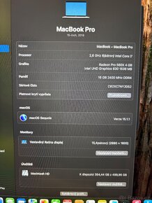 MacBook Pro 15 2018 i7 16 GB - 7