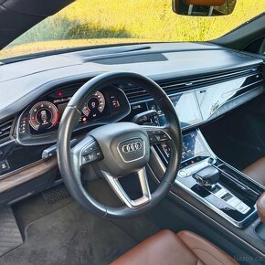 AUDI Q8 3,0TDi 210kW 50 TDi S-LINE odp DPH WEBASTO - 7