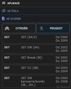 Kotouče zadní na Citroen C4 a Peugeot 307 - 7