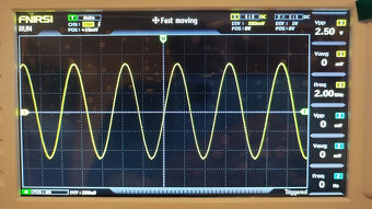 Osciloskop FNIRSI 2x100MHz s funkčním generátorem 10MHz NOVÝ - 7