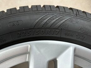 Audi R17 Alu kola R17 Audi 5x112 Zimni Dunlop 7mm - 7