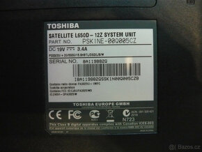 Toshiba Satellite L650D-12Z PSK1NE-00Q005CZ - 7