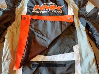 NOVÁ závodní moto bunda HMK factory team s membránou - 7