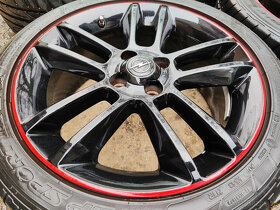 Letní sada Opel Corsa Adam r17 4x100 Dunlop 215/45/17 - 7