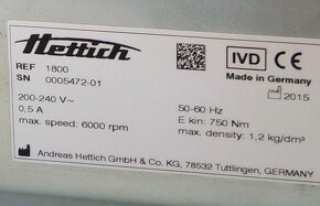 Centrifuga Hettich EBA 200, repasovaná - 7