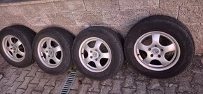 7,0Jx15H2 Litá kola + 215/65R15 3x pneu - 7