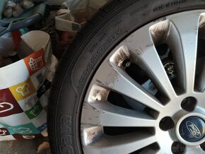 Litá kola Ford s pneu Sava 235/45 R17 - 7