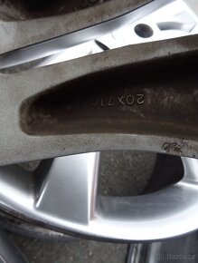 Alu disky originál Nissan 20", 5x114.3, ET 50, šířka 7,5J - 7