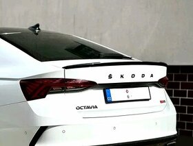 SKODA OCTAVIA 4 IV spoiler kridlo lipko na kufor - 7