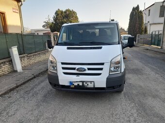 Ford Transit double kabina + 3 stranný sklápěč 2.4 TDCI - 7