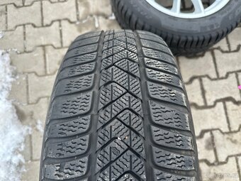 4x al kola BMW 5x112 TPMS + pneu zimní 225/55 R17 - 7