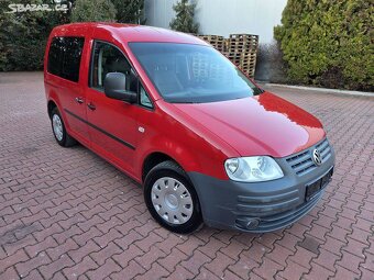 VW Caddy 1.9TDI 77kW bez DPF, serviska, klima - 7