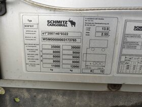 Schmitz S01,standart,3 str.shrnovačka,r.2013,ABS,kot.ROTOS - 7