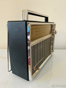 Rádio National Panasonic R-100B, rok1968, plně funkčni. - 7