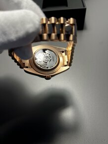 Seiko mod Datejust Chocolate Rose Gold - 7