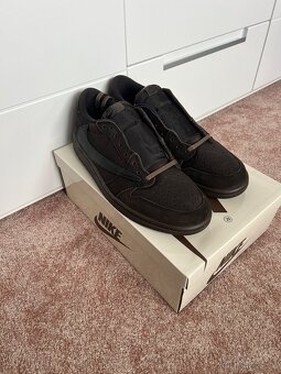 Nové Jordan 1 Retro Low OG SP Travis Scott Velvet Brown - 7