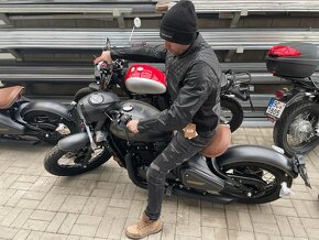 Prodám novou retro koženou moto bundu JAWA - 7