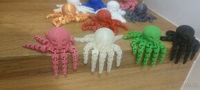 3D Chobotnice malé i velké, dinosauři, pokémoni - 7