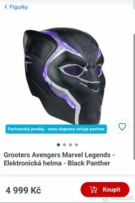 Marvel Black Panther maska - 7