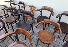 Křesla TON, THONET, MUNDUS, KOHN - po renovaci - 7