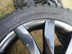 alu 17" Škoda Octavia III zimní 205/50r17 ,alu Crystal 17" - 7