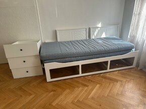 Rozkládací postel Hemnes Ikea - 7