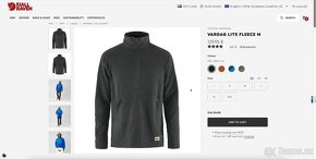 Nová mikina Fjallraven Vardag Lite Fleece M - 7