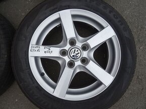 Alu disky na Škoda 16", 5x112, ET 45, letní sada - 7