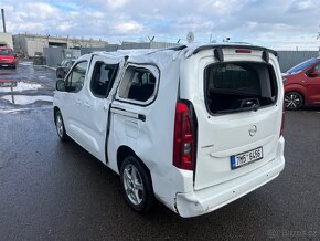 Opel Combo 1,2 96kw2022,Airbagy ok pojízdné.Havarované - 7