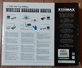 Router Edimax WiFi (BR-6204WG) - PLNĚ FUNKČN - 7