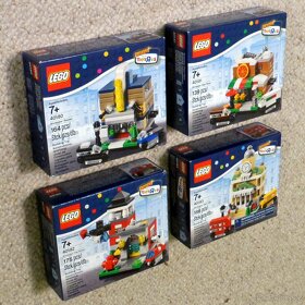 LEGO Brictober Toys R Us KOMPLET 4 ks 40180-40183 - Nové - 7