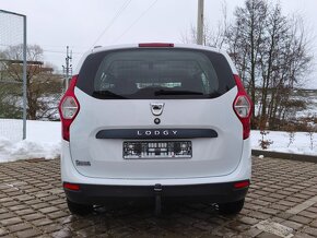 Dacia Lodgy 1.6i 16V,116tkm,r.2014,2xklíč,Tažné zařízení,ALU - 7