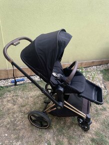 Cybex priam rosegold 2021 deep black - 7