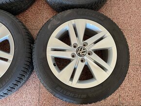 Originální alu kola Volkswagen,5x112 R16,zimní 7mm - 7