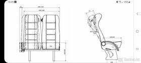 Sedačky pro obytnou vestavbu z dodávky - 7