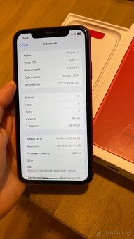 iPhone 11 64GB Red top stav - 7