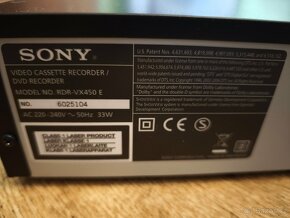 Nový DVD rekordér a HiFi stereo VCR Sony RDR VX450,čti popis - 7