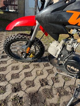 Prodám Pitbike 125 ccm kola 14/12" - 7