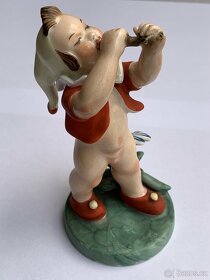 PIRKEN HAMMER porcelanova figurka soska “ Nahy trpaslik “ - 7