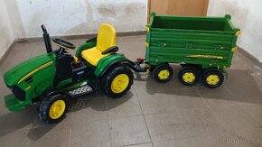 Dětský traktor s vlekem John Deere - 7