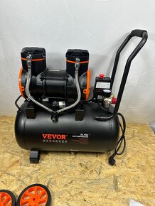 Kompresor 1800W 90PSI 70 dB Ultra tichý bez oleje - 7