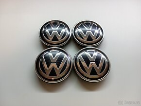 Středové krytky Vw, 56x52mm, Nové logo struktura - 7