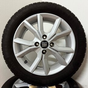 SEAT MII/VW UP 4x100 R15 ET41+LETNÍ 185/55R15 6/4m - 7