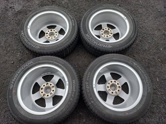 Prodám sadu Orig ALU kol Audi 205/60R16 zimní - 7