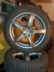 Alu 5x112 R18,zimní pneu - 7