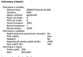 Macbook PRO 2020, 16GB, I5 - čtyřjádro, Záruka - 7