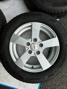 Sada ALU kol DEZENT 5X114,3 pneu zimní Barum 195/65 R15 - 7