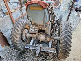 Traktor domácí výroby, motor 1203, boční kosa - 7