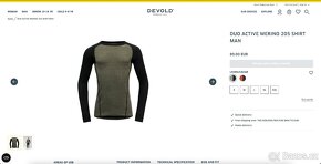 Merino tričko Devold Duo Active Merino 205 Shirt Man - 7