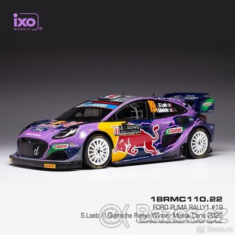 Modely Ford Puma Rally1 1:18 IXO - 7